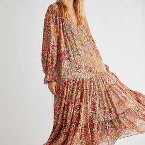 NWT Feeling Groovy Free People Maxi